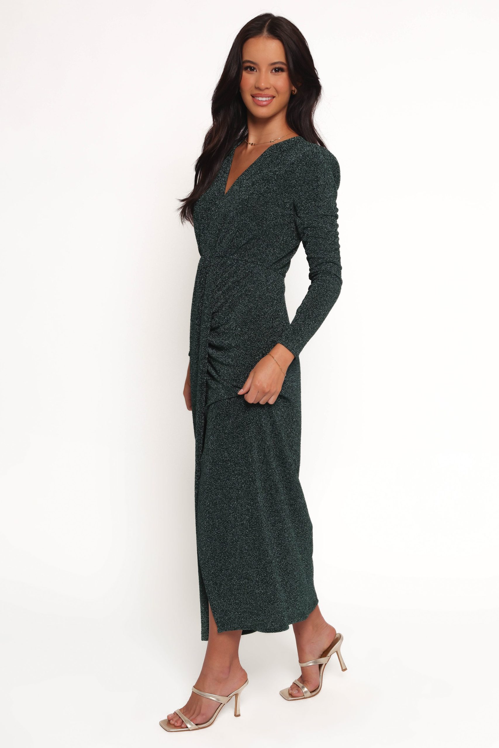 Grayson Maxi Dress - Emerald - Image 3