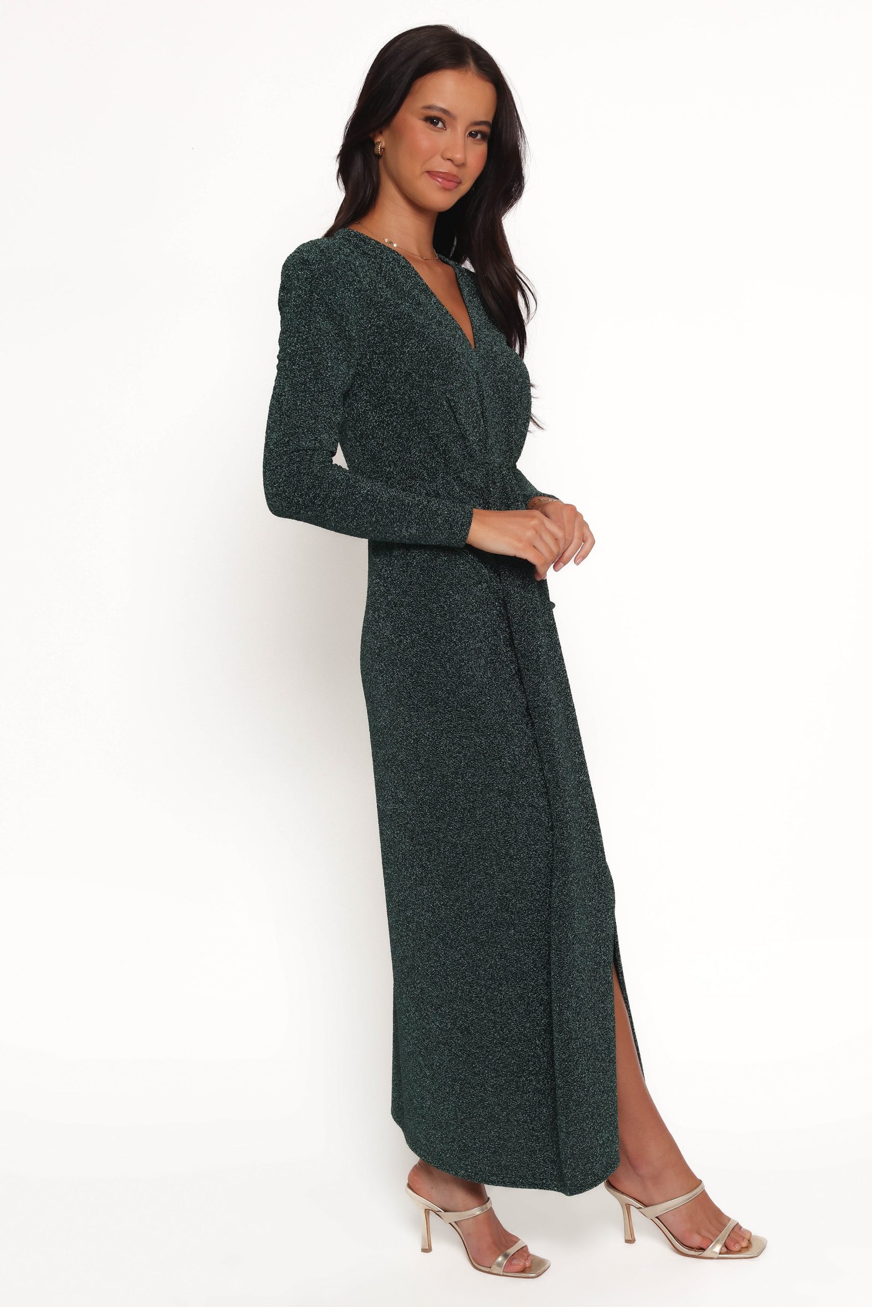 Grayson Maxi Dress - Emerald - Image 5