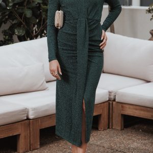 Grayson Maxi Dress - Emerald
