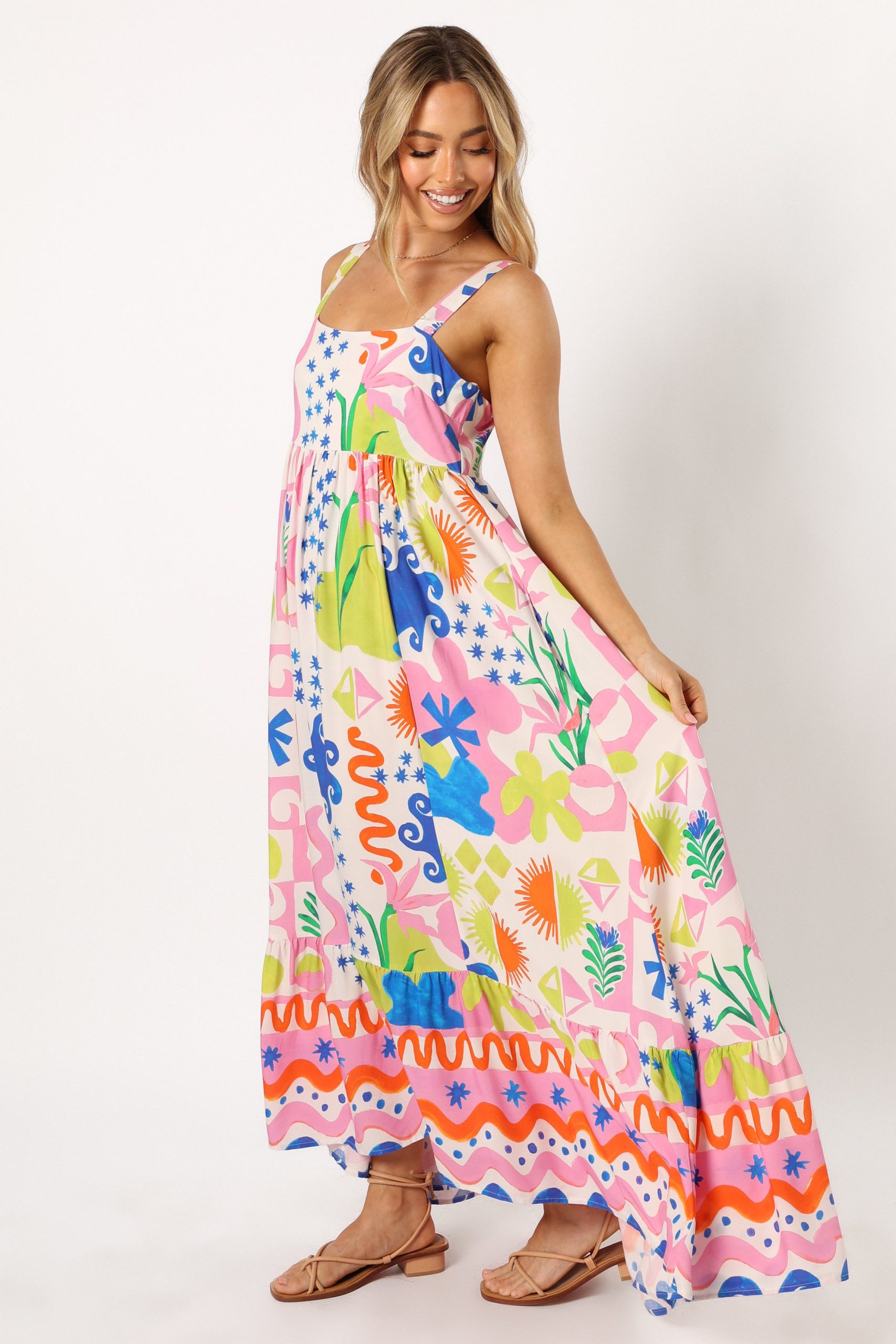 Greer Maxi Dress - Mercedes Print - Image 3