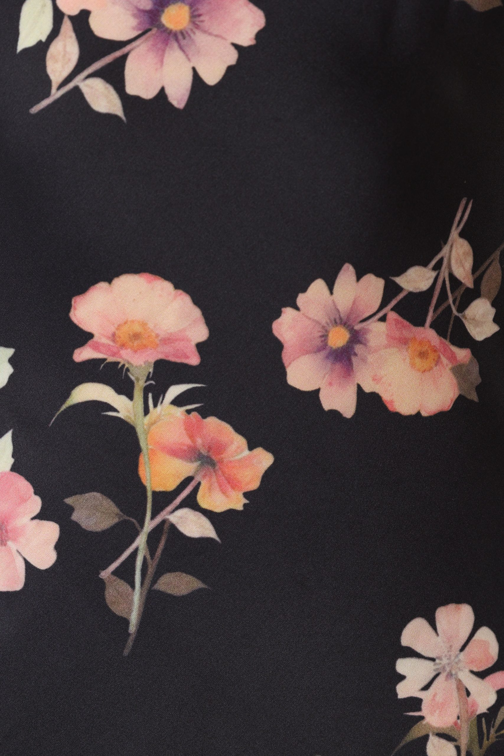 Hadley Halterneck Maxi Dress - Black Floral - Image 10