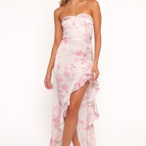 Hamilton Midi Dress - Morning Rose