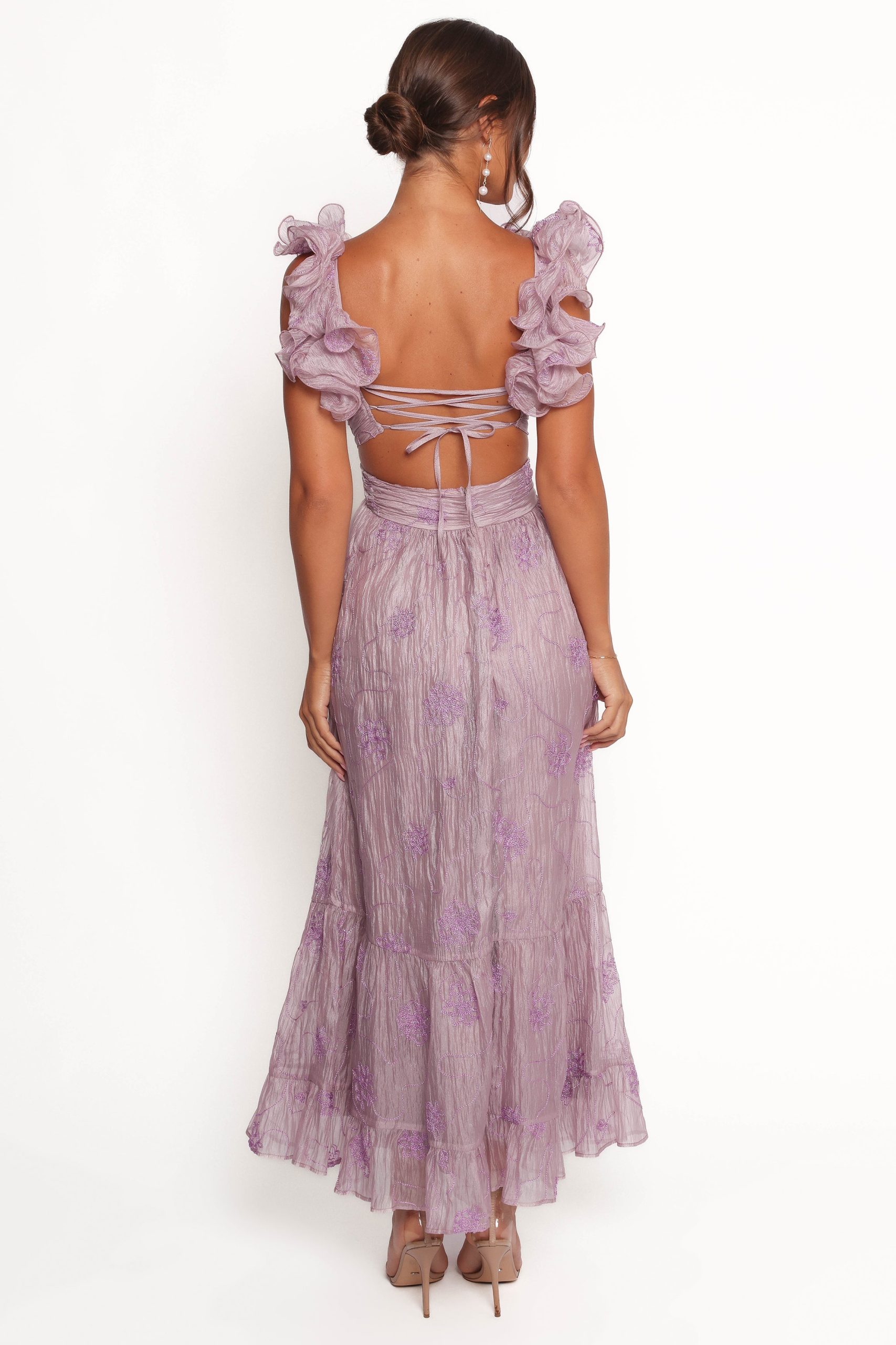 Harmony Maxi Dress - Lilac - Image 3