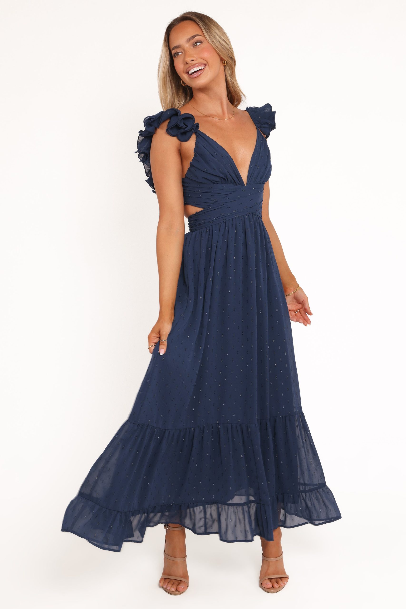 Harmony Maxi Dress - Navy - Image 2