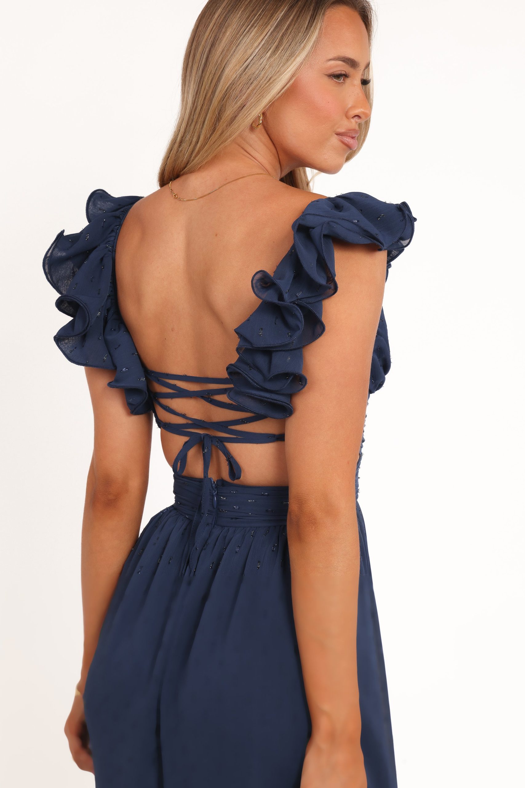 Harmony Maxi Dress - Navy - Image 6