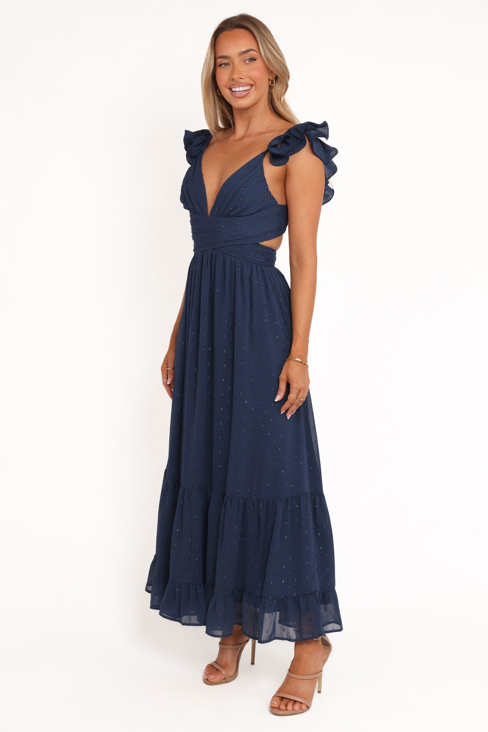Harmony Maxi Dress - Navy - Image 4