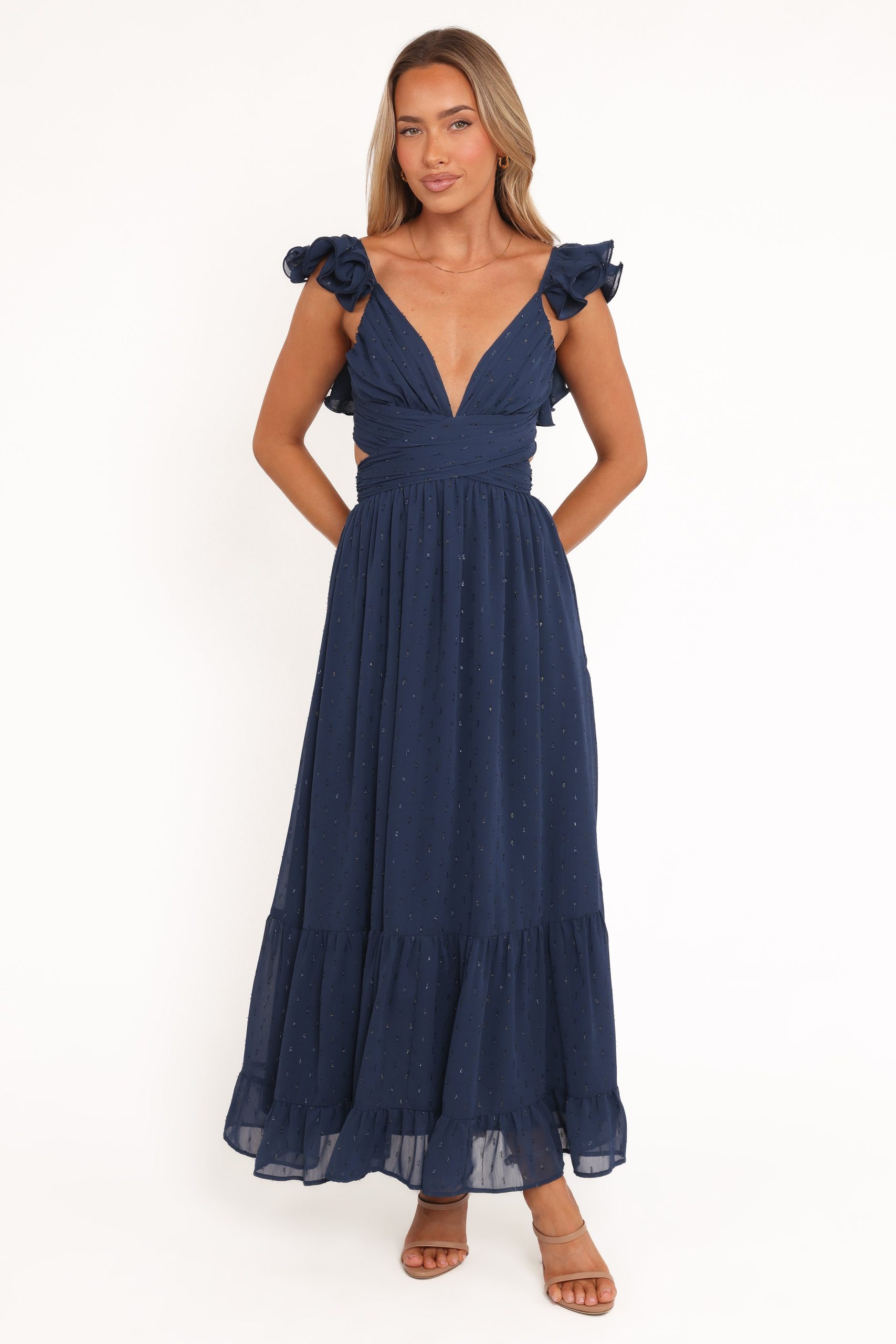 Harmony Maxi Dress - Navy - Image 7