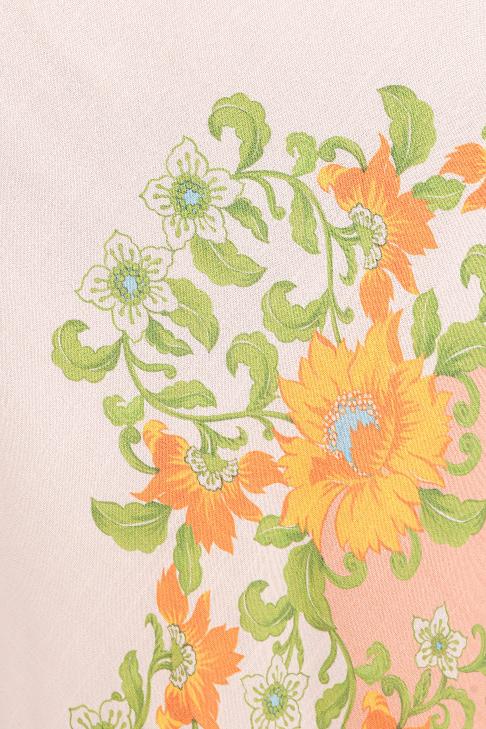 Haruki Maxi Dress - Yellow Spring Floral - Image 7