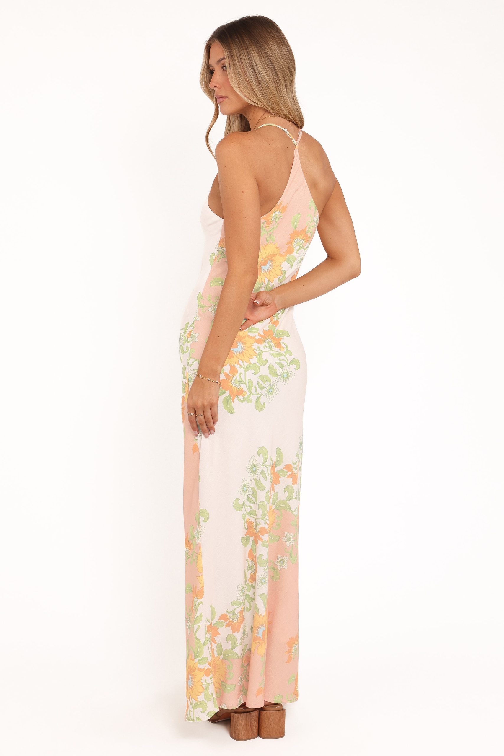 Haruki Maxi Dress - Yellow Spring Floral - Image 5