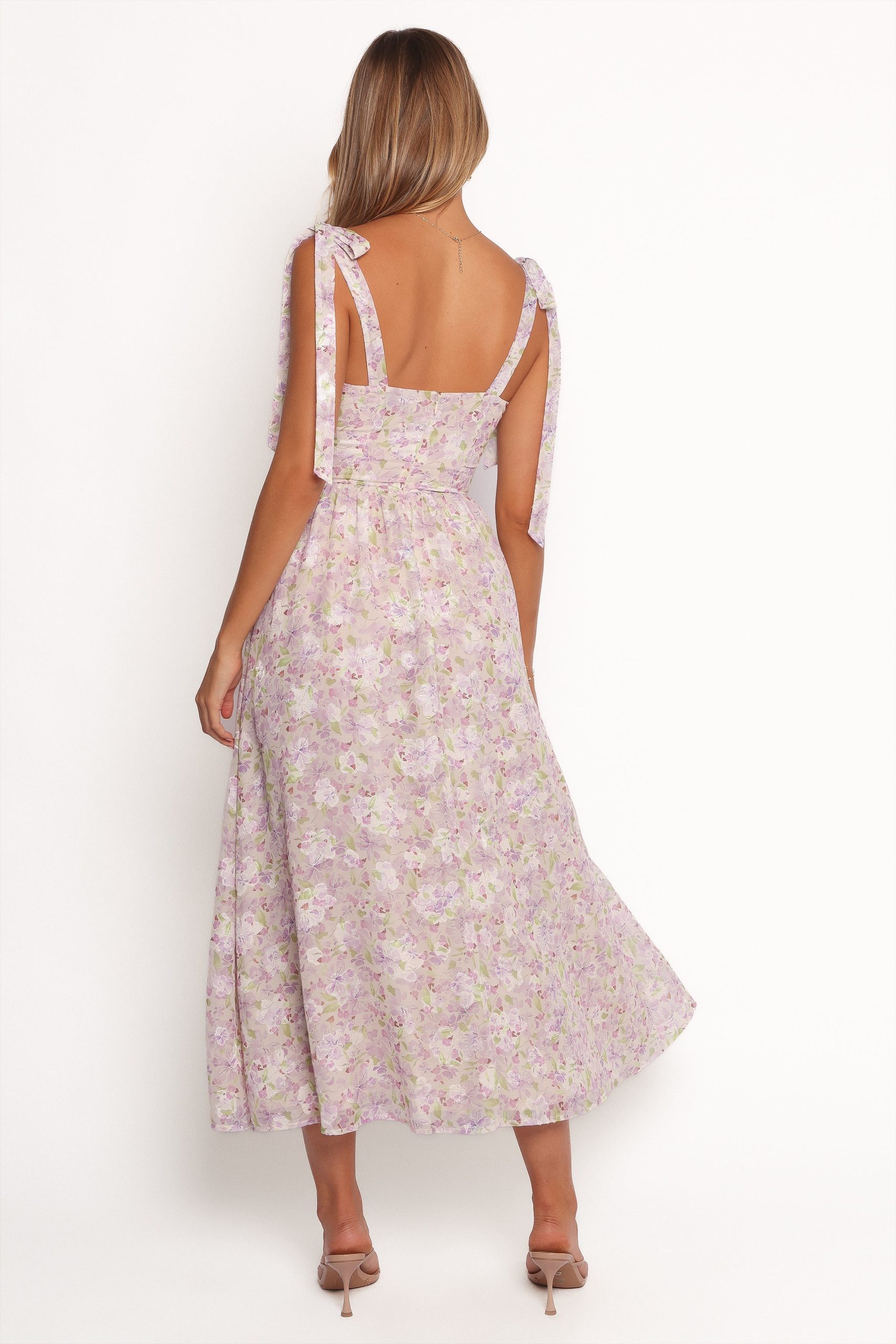 Hayden Maxi Dress - Purple Floral - Image 4