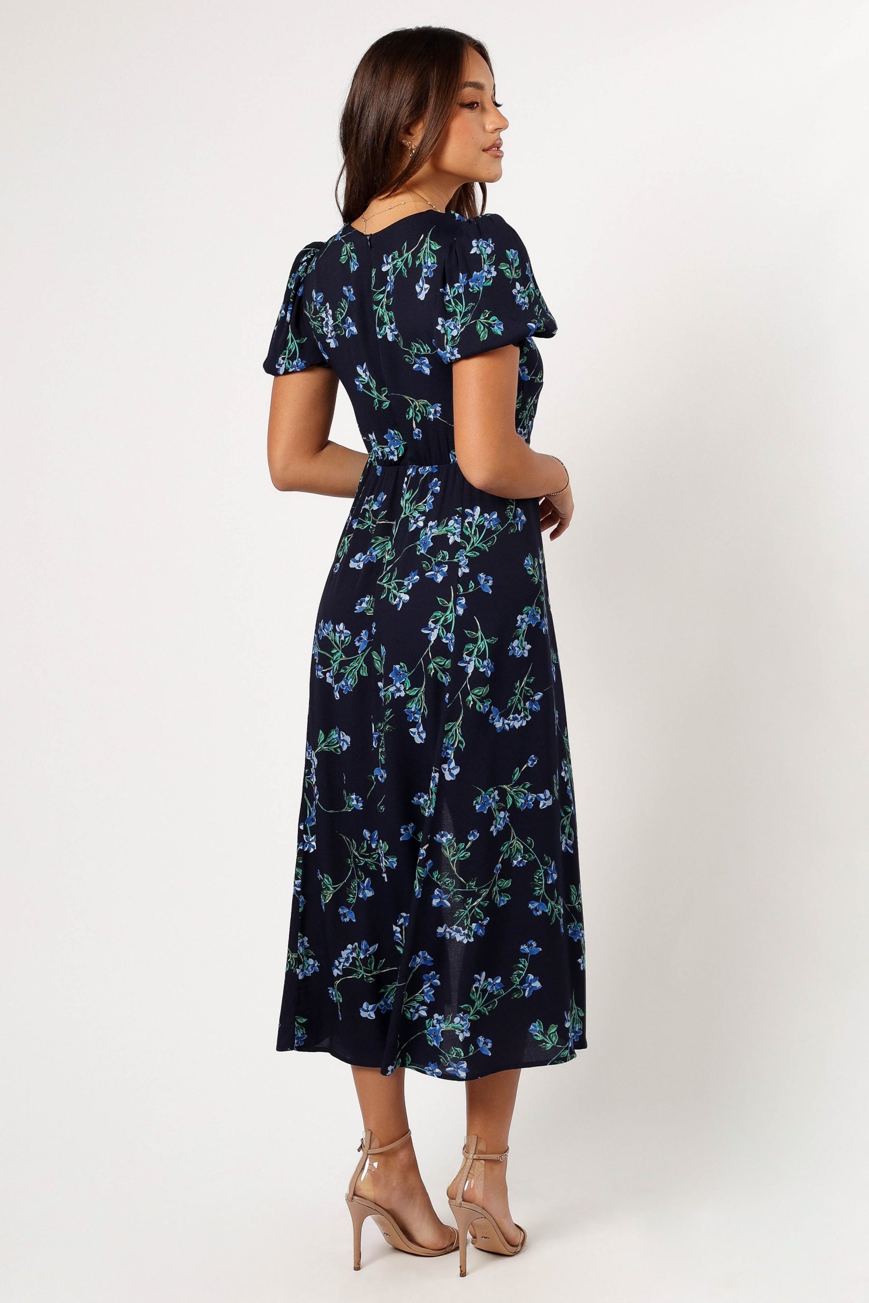 Hendrix Midi Dress - Midnight Blues - Image 4