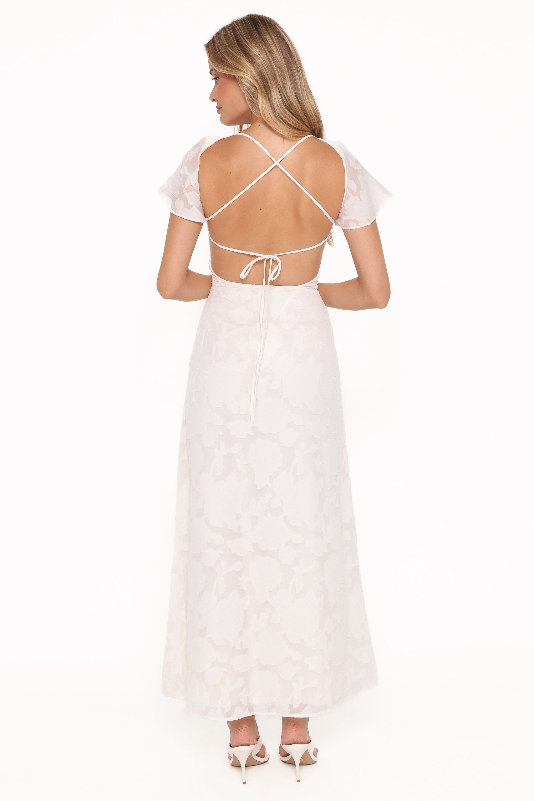 Henna Maxi Dress - Ivory - Image 4