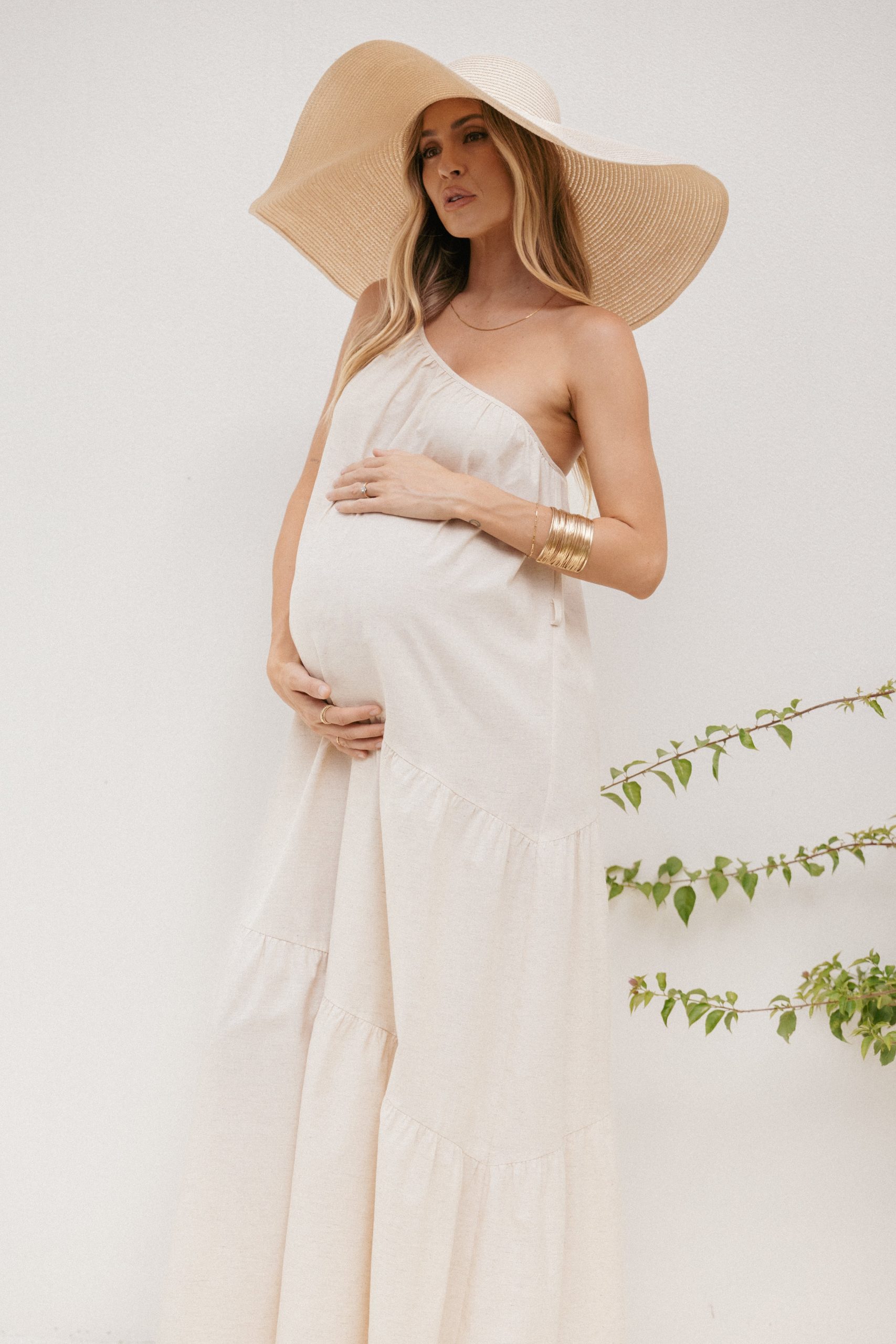 Hilde Maxi Dress - Oatmeal - Image 8
