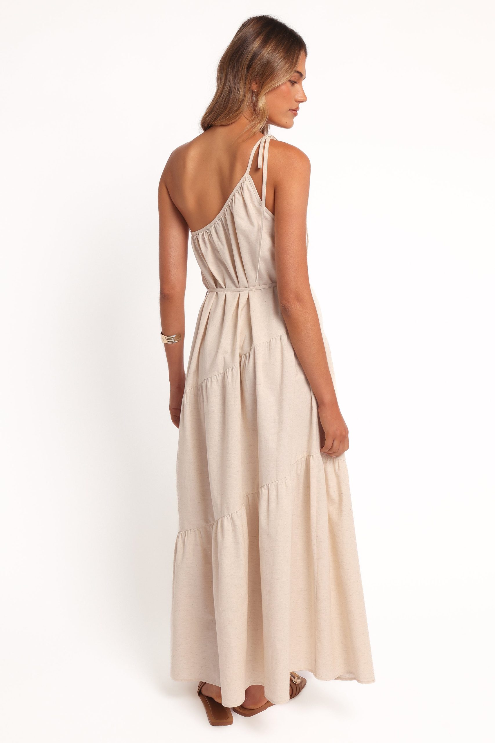 Hilde Maxi Dress - Oatmeal - Image 4