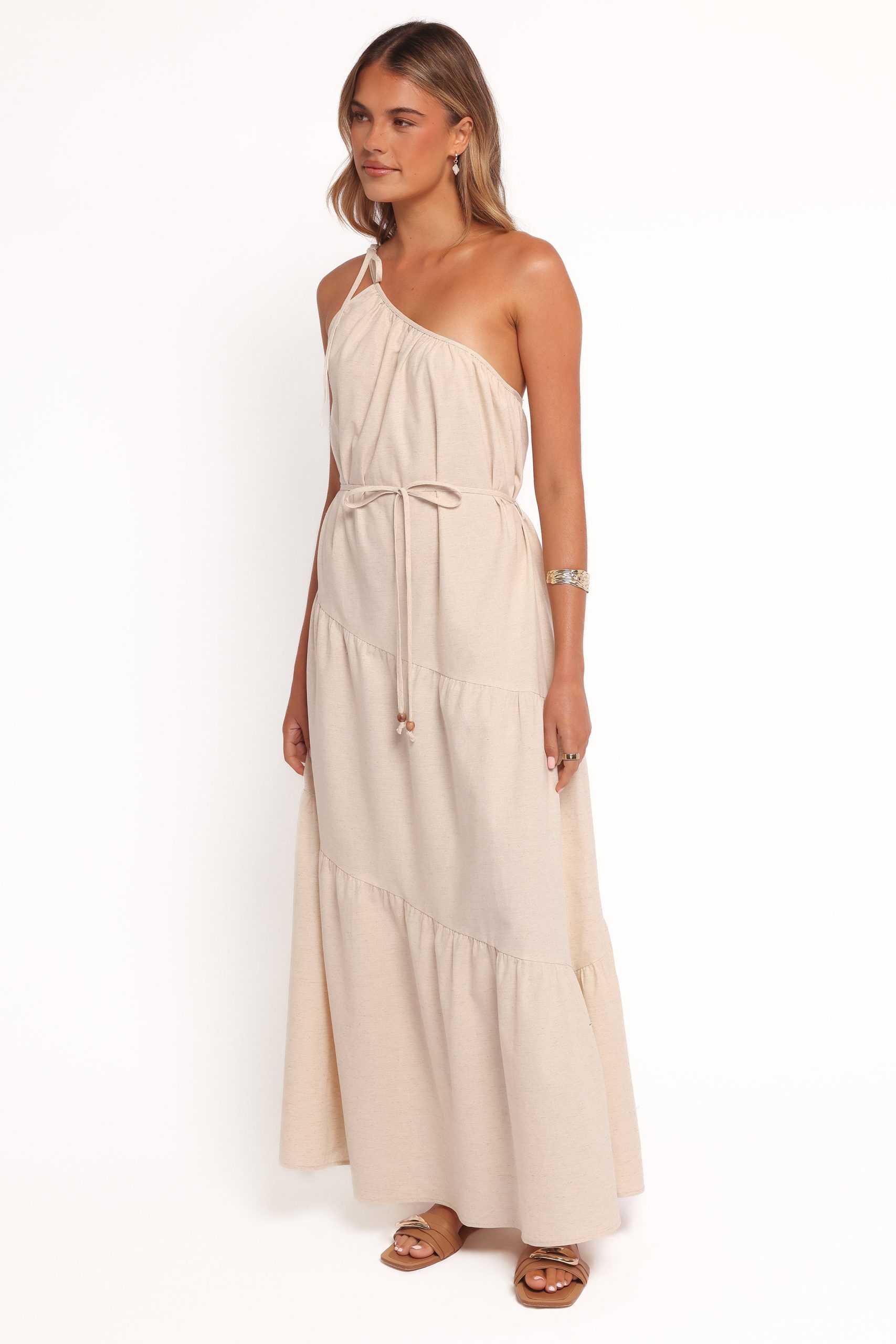 Hilde Maxi Dress - Oatmeal - Image 3
