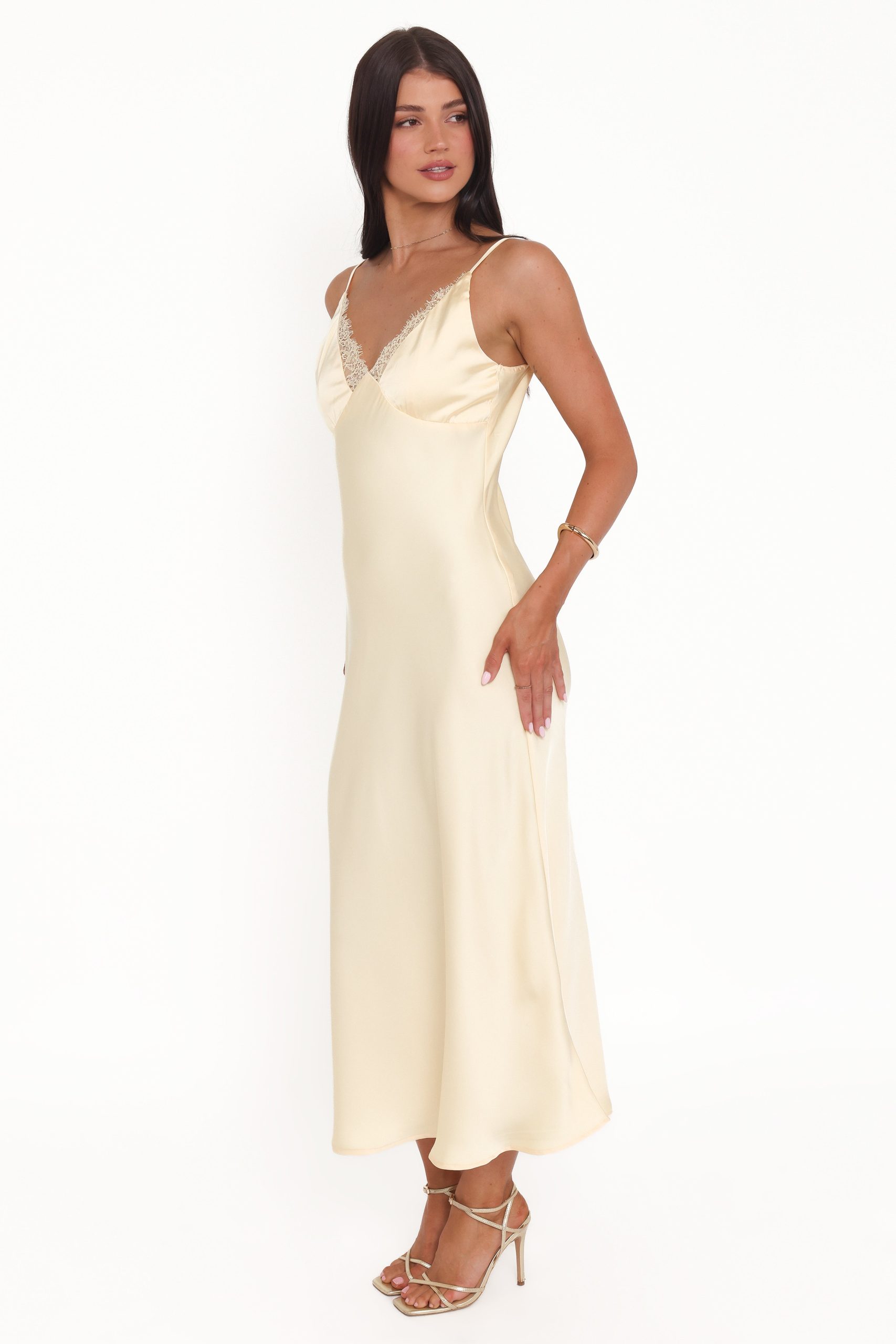 Hobi Midi Dress - Butter Yellow - Image 3
