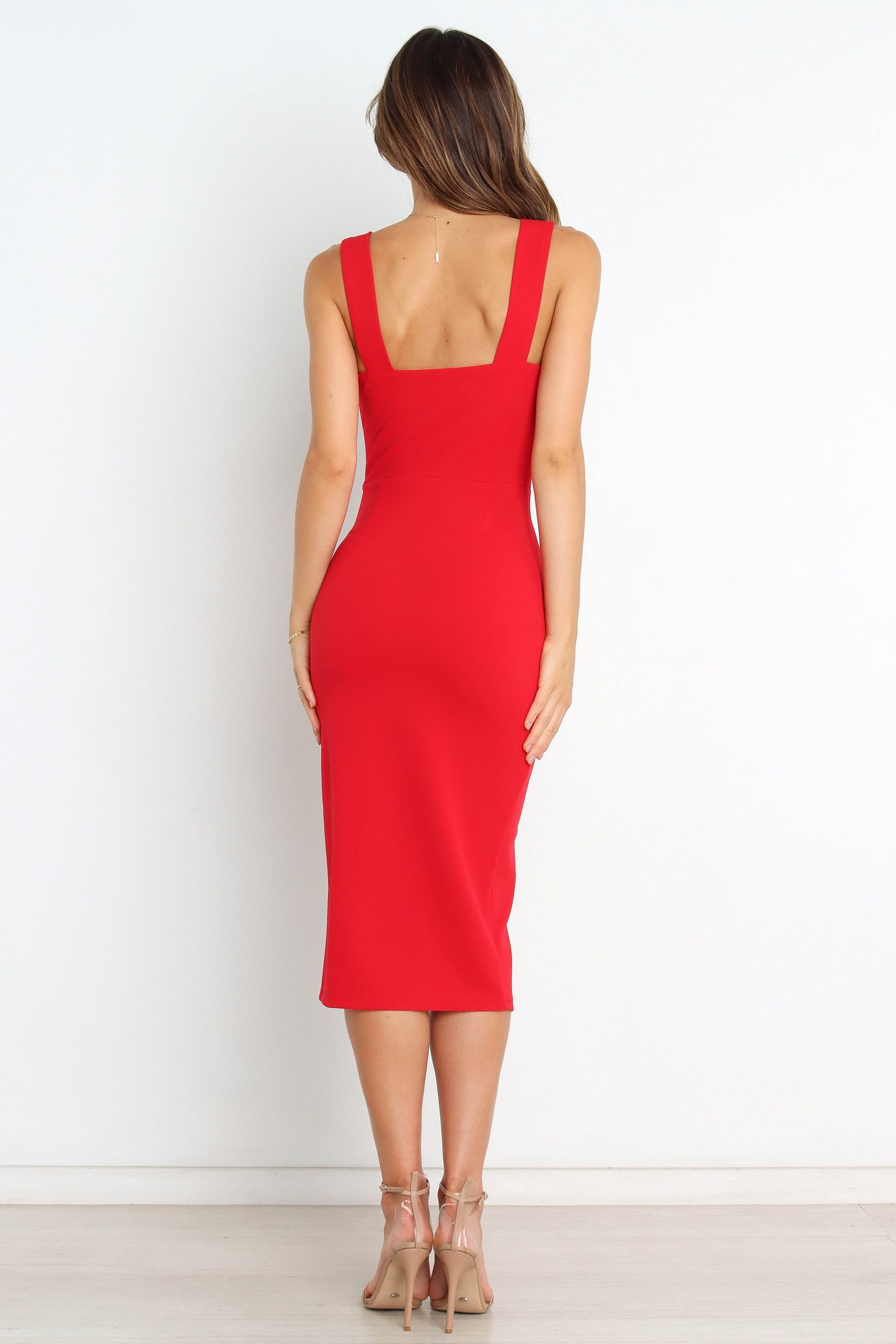 Hyatt Dress - Red - Image 5