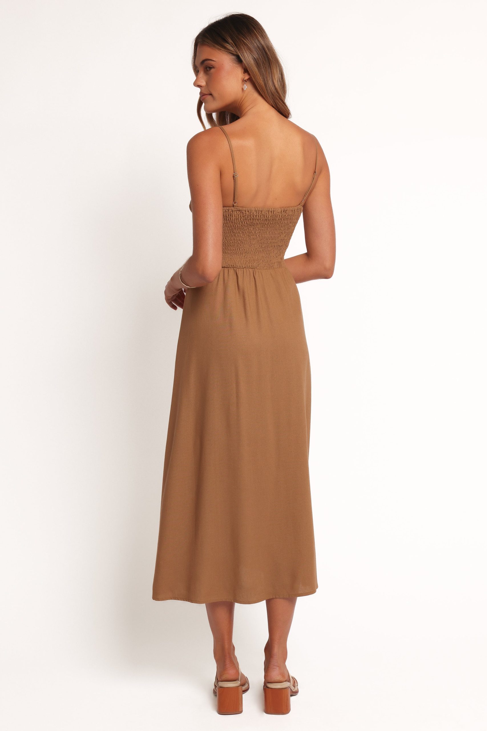 Ida Midi Dress - Golden Palm - Image 4