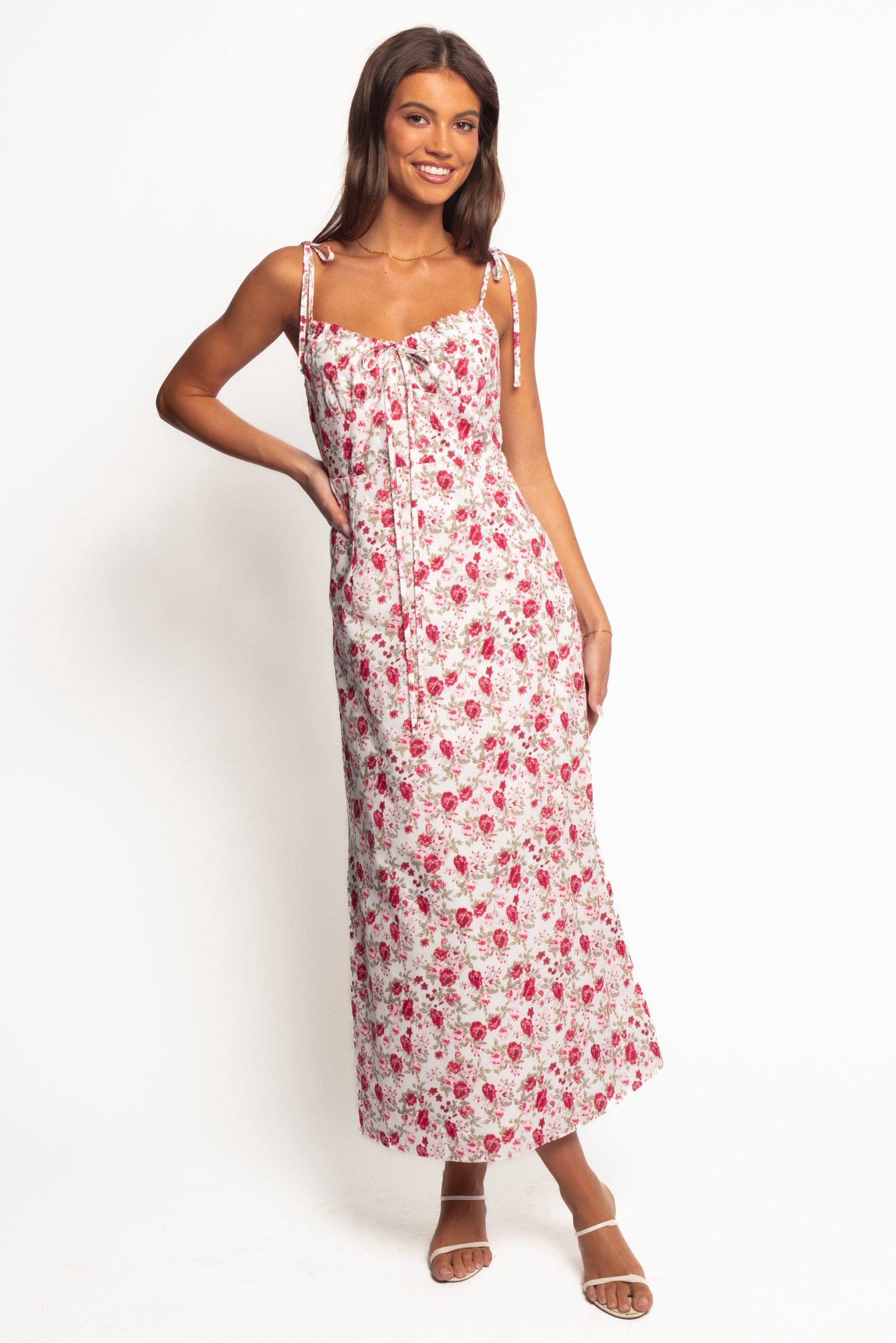 Imelda Midi Dress - Rose Print - Image 6