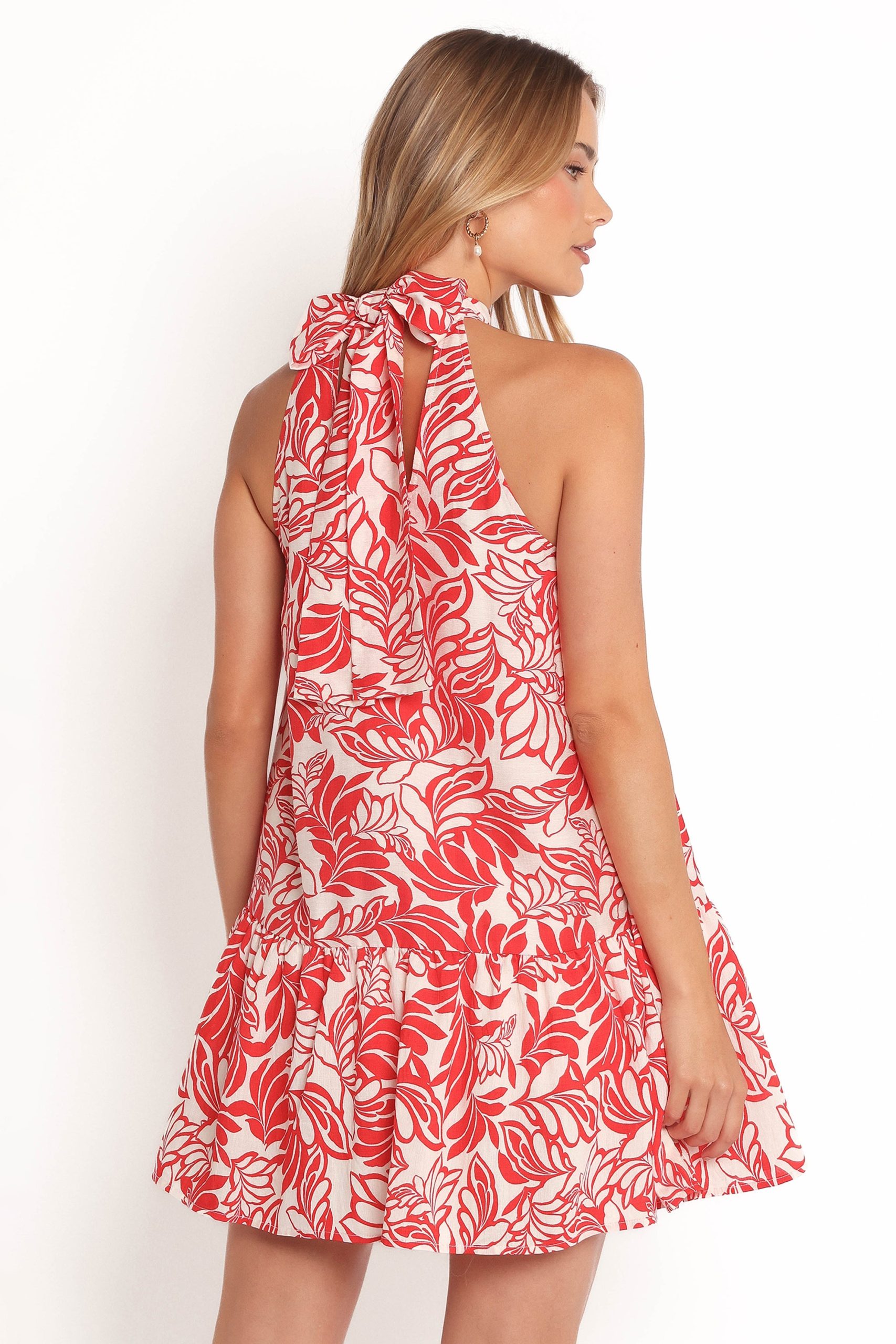 Inara Mini Dress - Red - Image 4