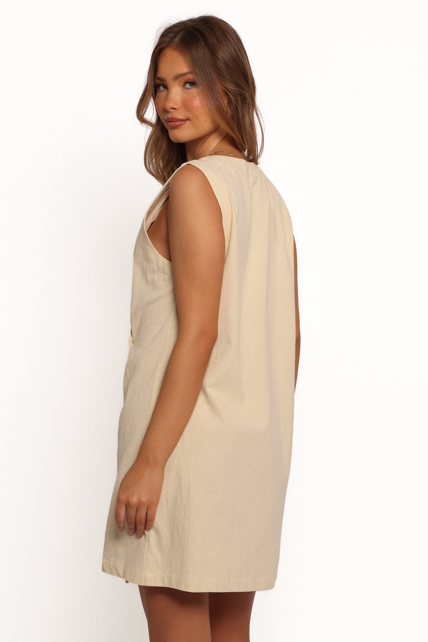 India Mini Dress - Butter Yellow - Image 6