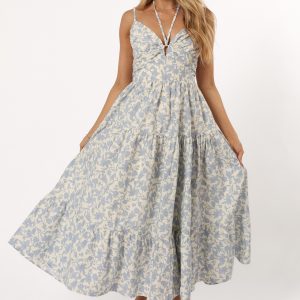 Indy Midi Dress - Blue