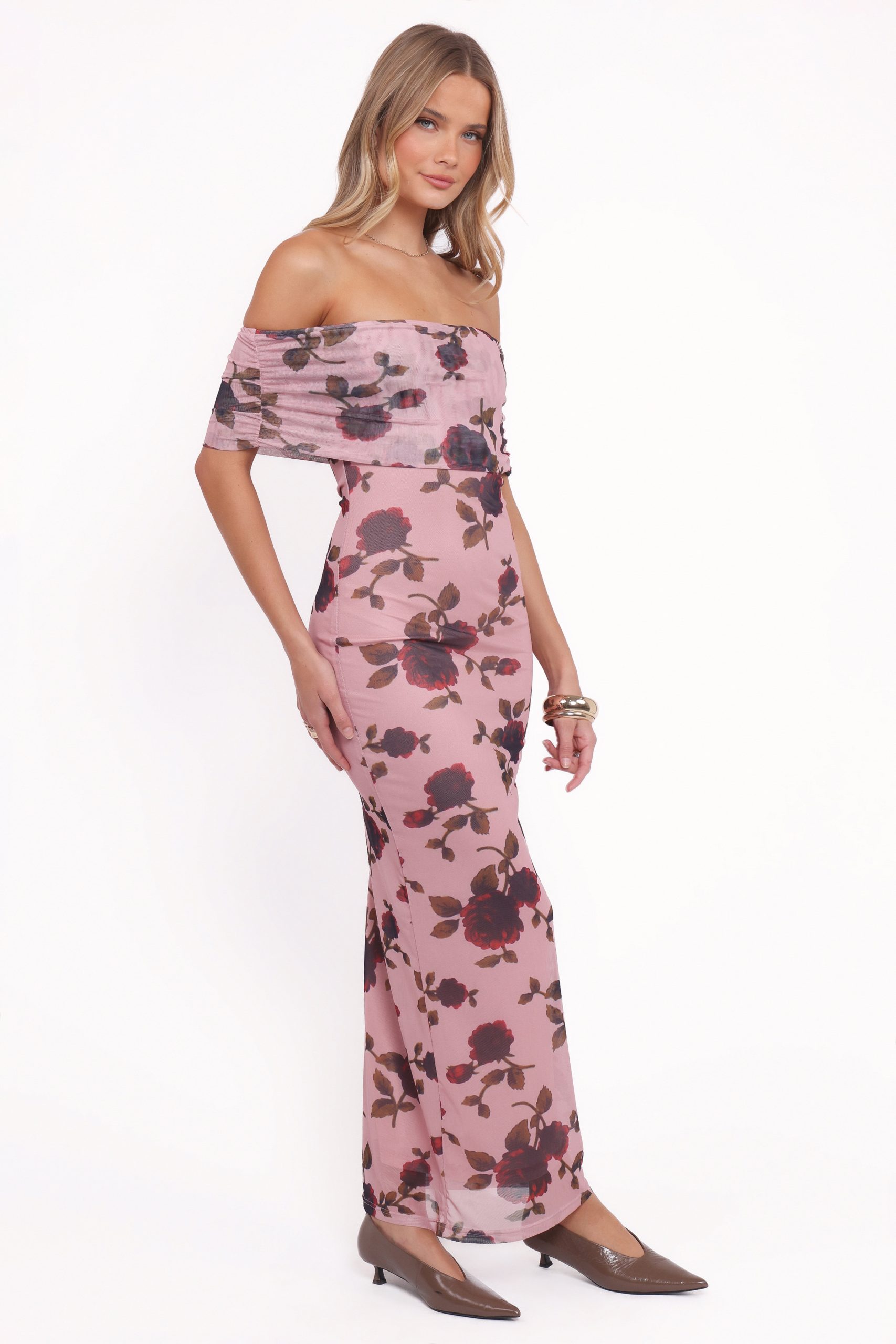 Indya Maxi Dress - Pink Floral - Image 3