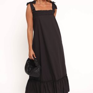 Irina Maxi Dress - Black