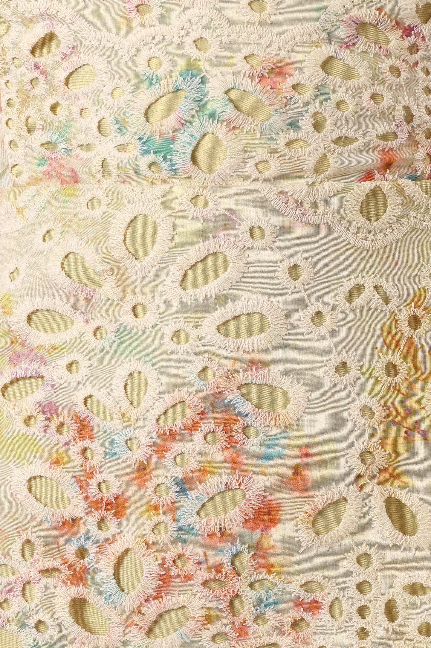 Isla Floral Midi Dress - Lime Multi - Image 9