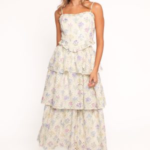 Iveta Midi Dress - Multi Floral