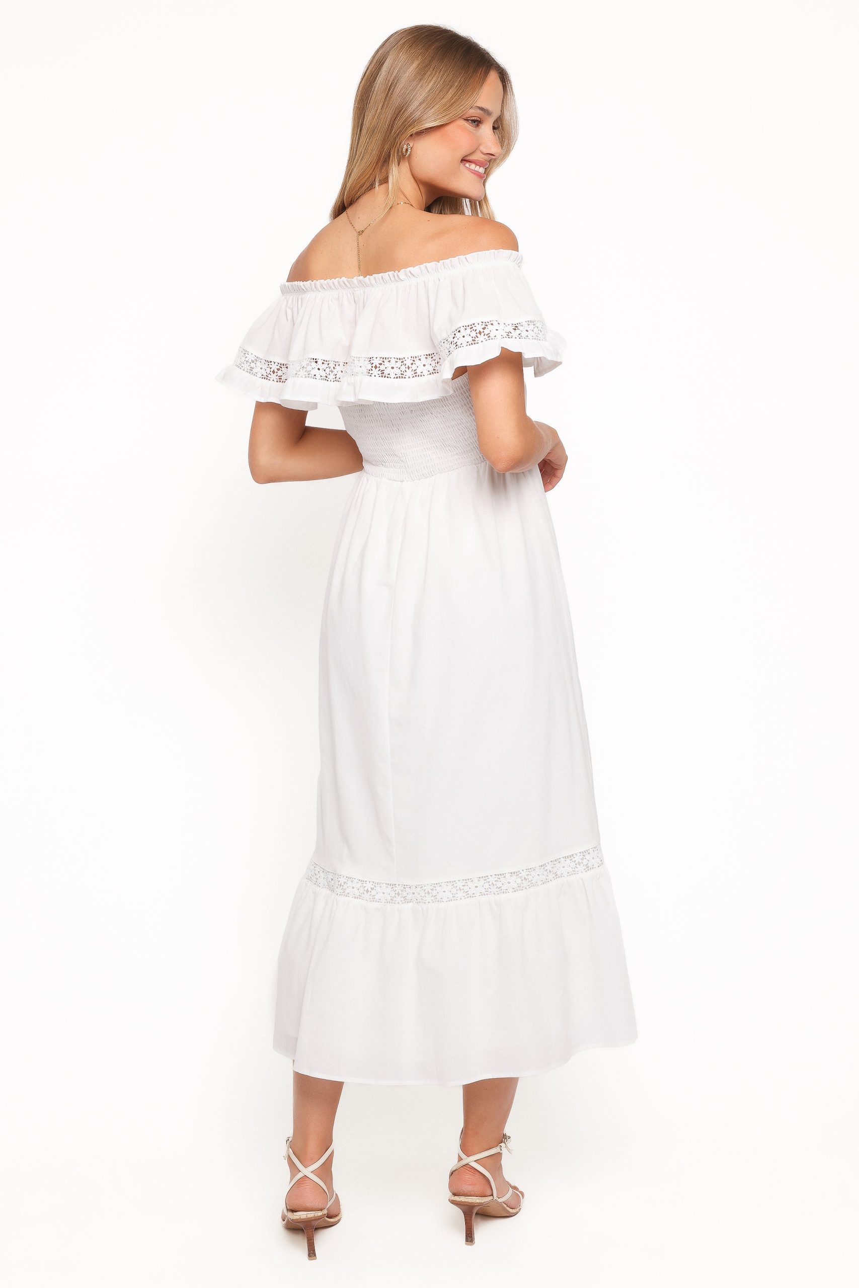 Janelle Dress - White - Image 4