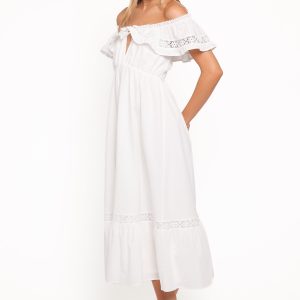 Janelle Dress - White