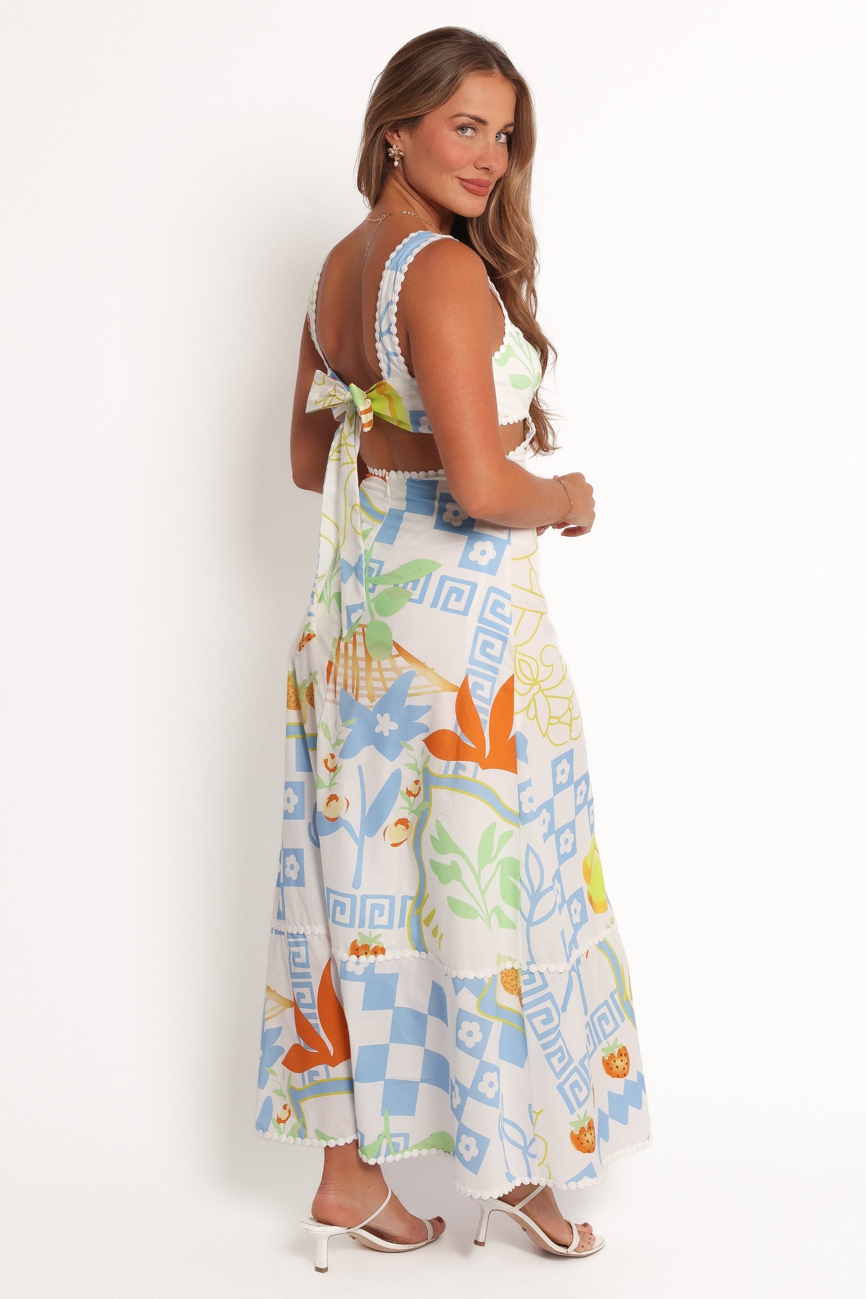 Janina Maxi Dress - Multi Print - Image 2