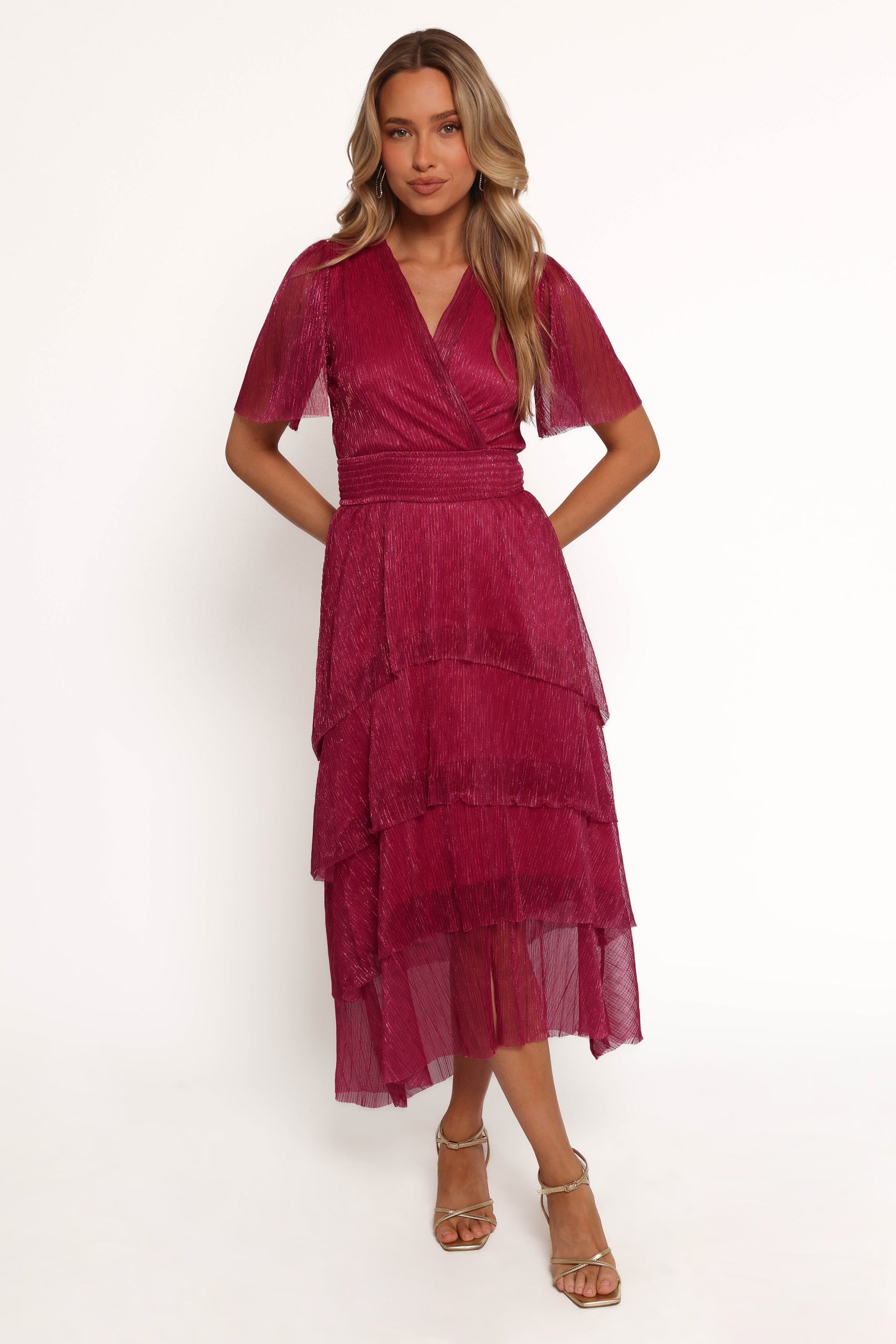 Jasmin Midi Dress - Pink - Image 2