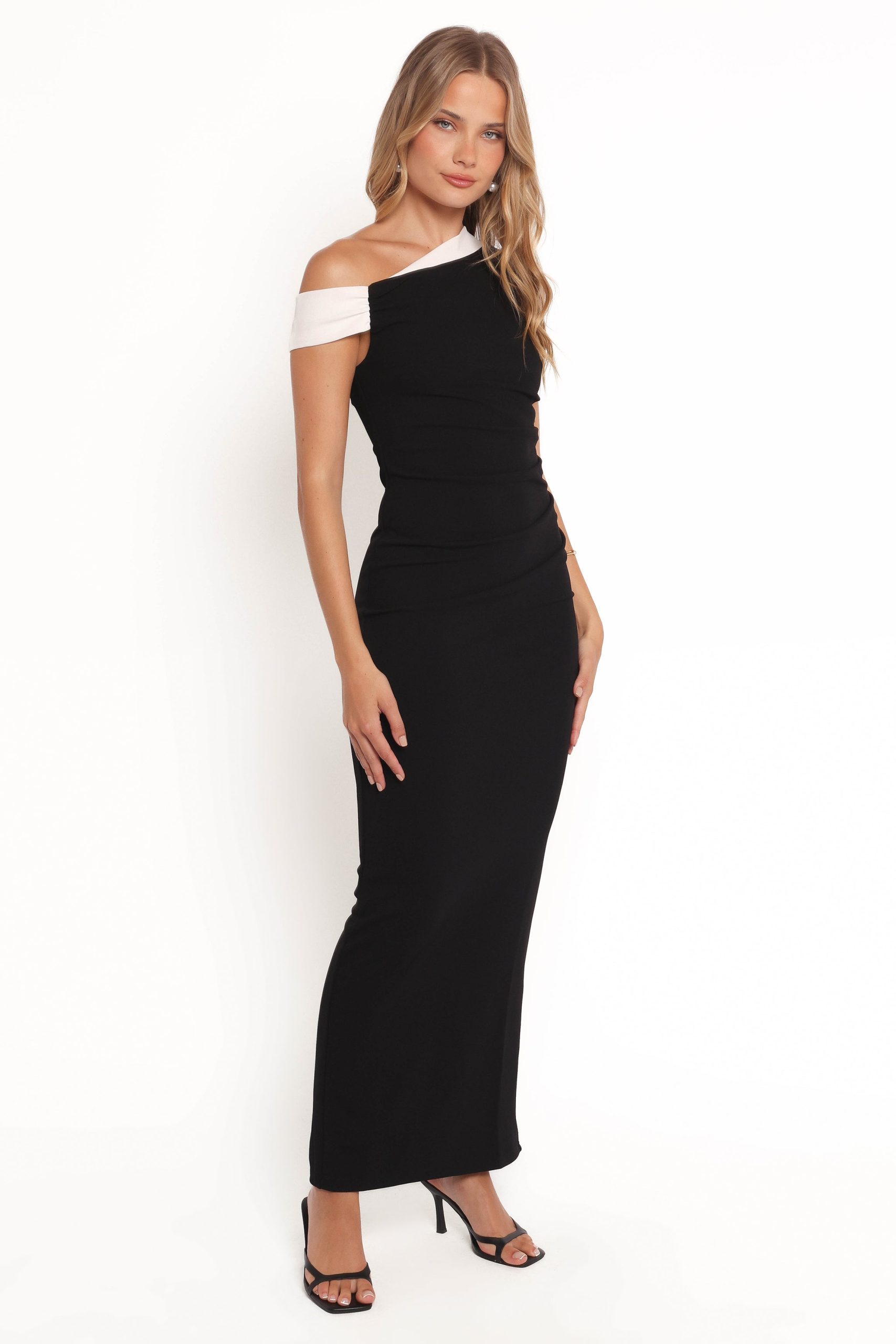 Jayda Maxi Dress - Black/White - Image 5