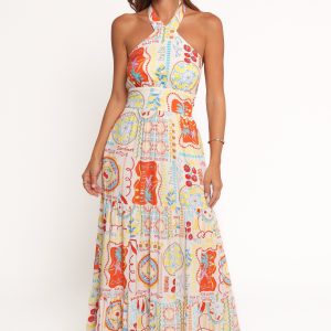 Jelena Maxi Dress - Aelia Print