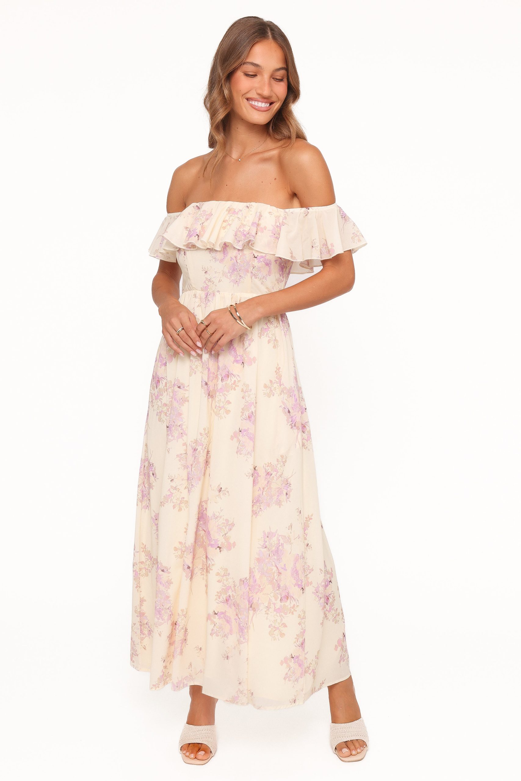Jemira Maxi Dress - Lavender Floral - Image 2
