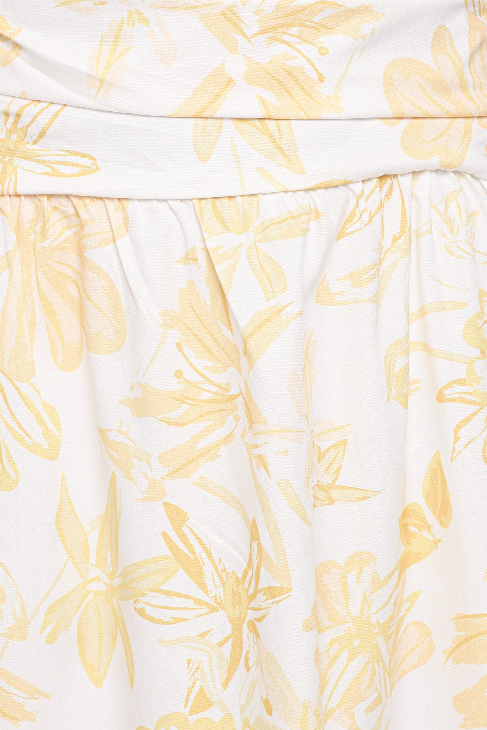 Jemma Halter Maxi Dress - Yellow Floral - Image 7