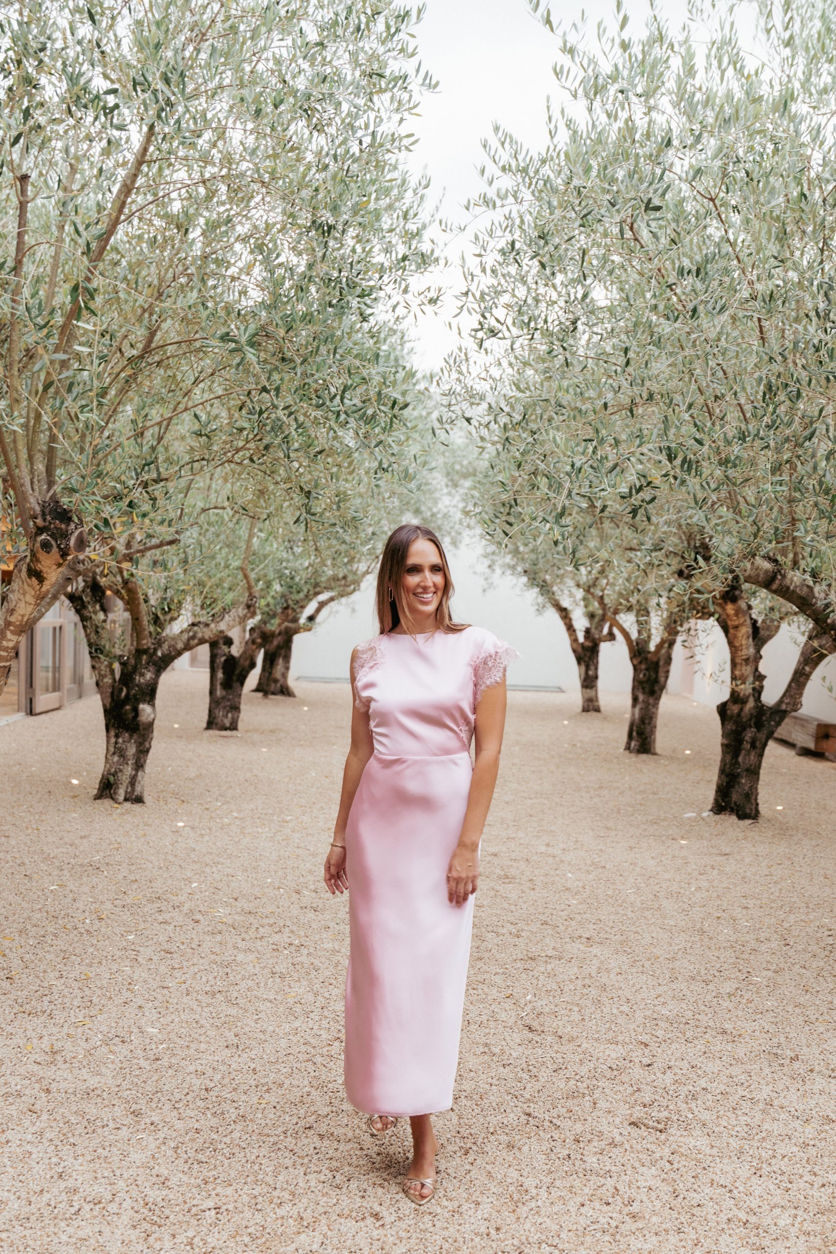 Jenelle Maxi Dress - Pale Pink - Image 7