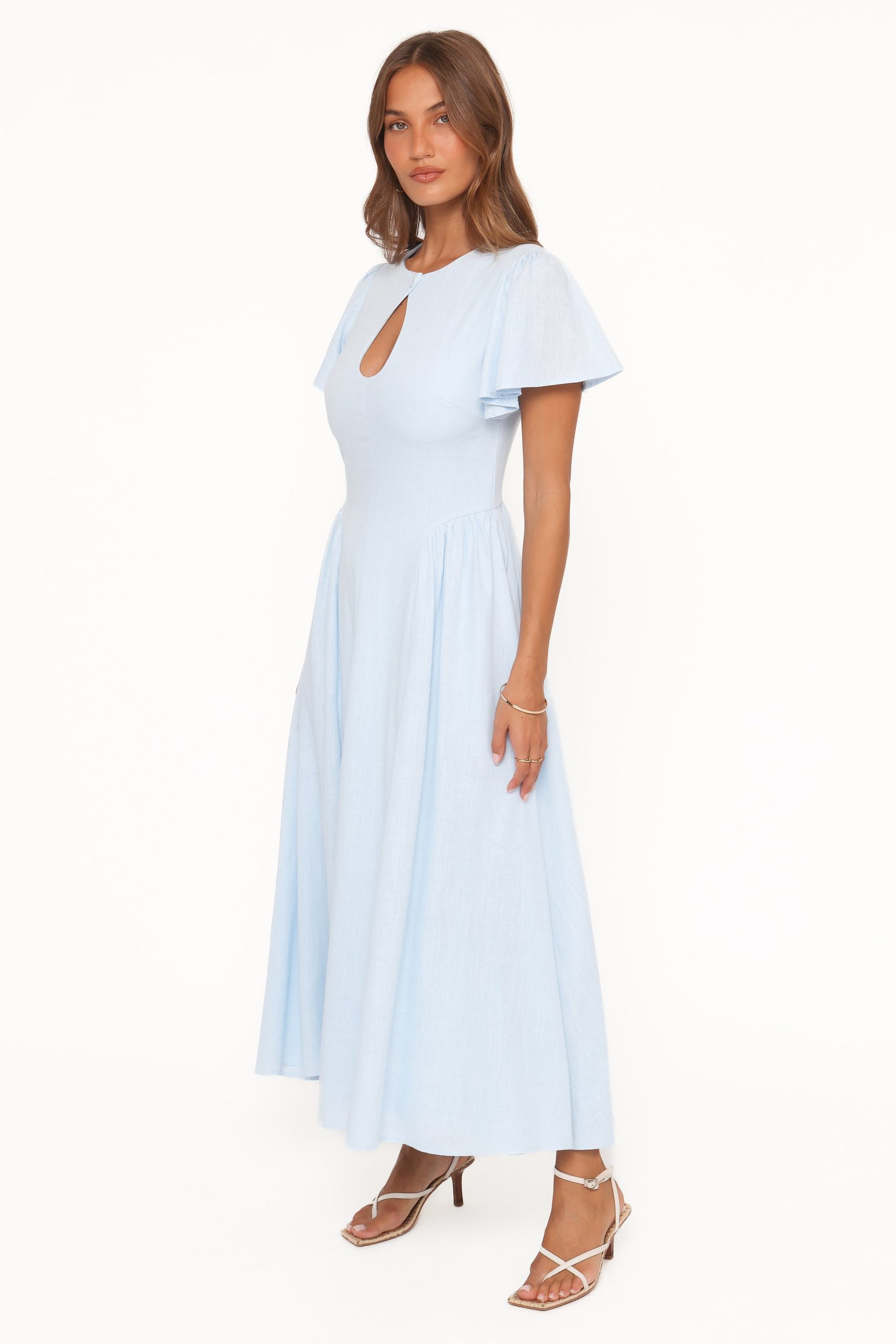 Jessima Midi Dress - Pale Blue - Image 4