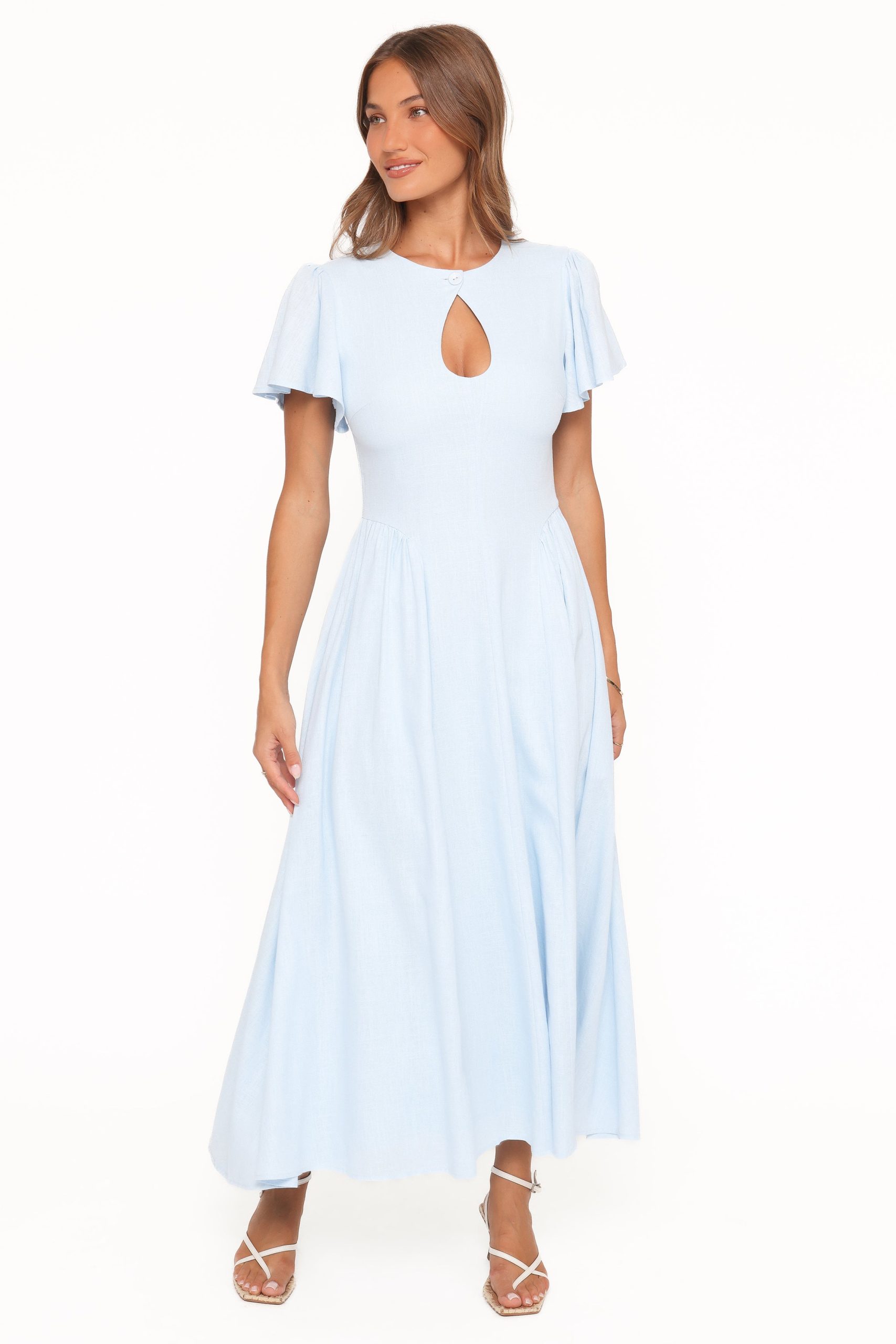 Jessima Midi Dress - Pale Blue - Image 2