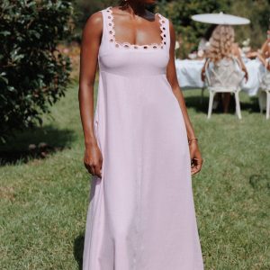 Jetta Midi Dress - Lavender