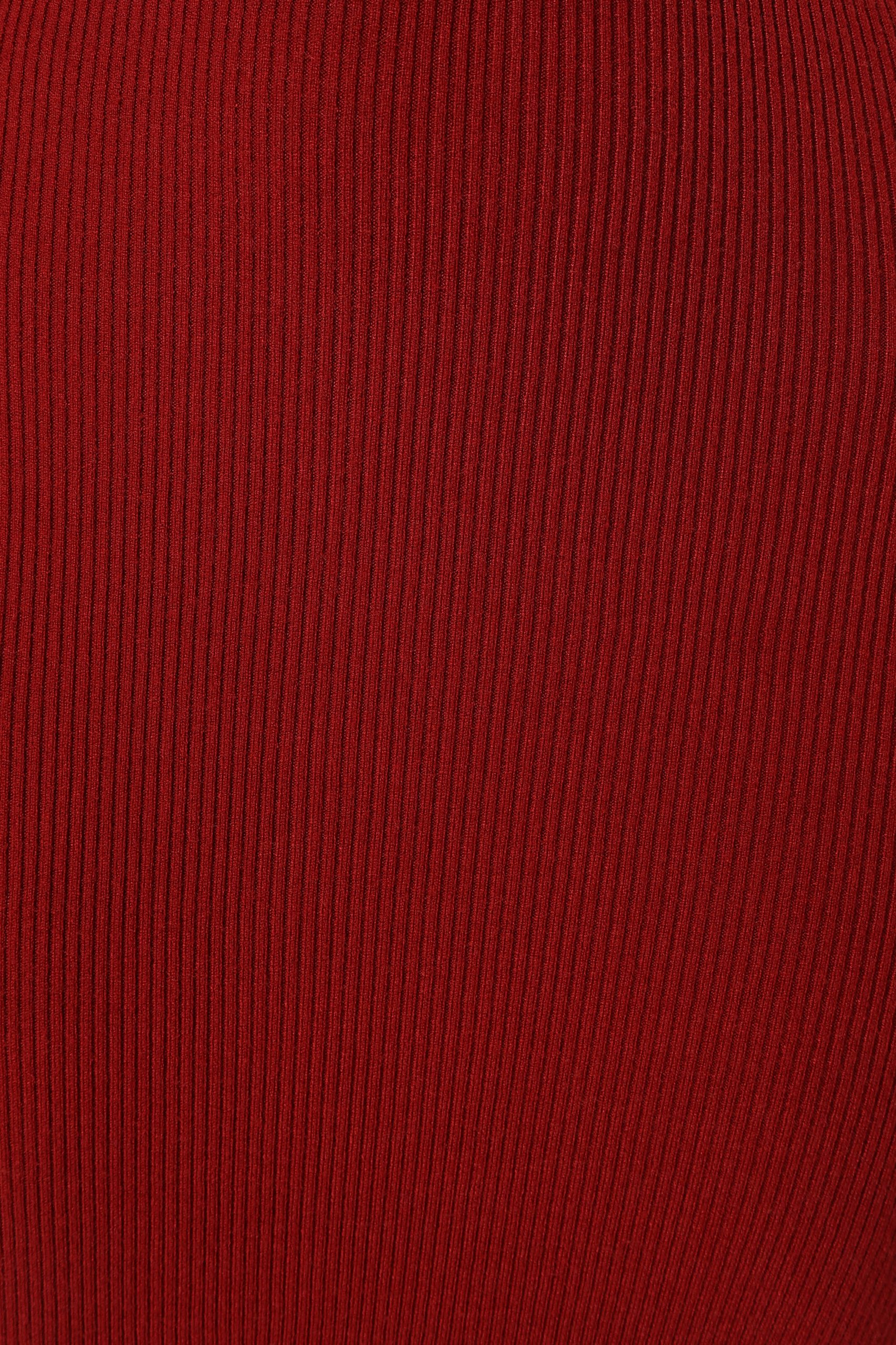 Jonah Long Sleeve Midi Dress - Red Dhalia - Image 9