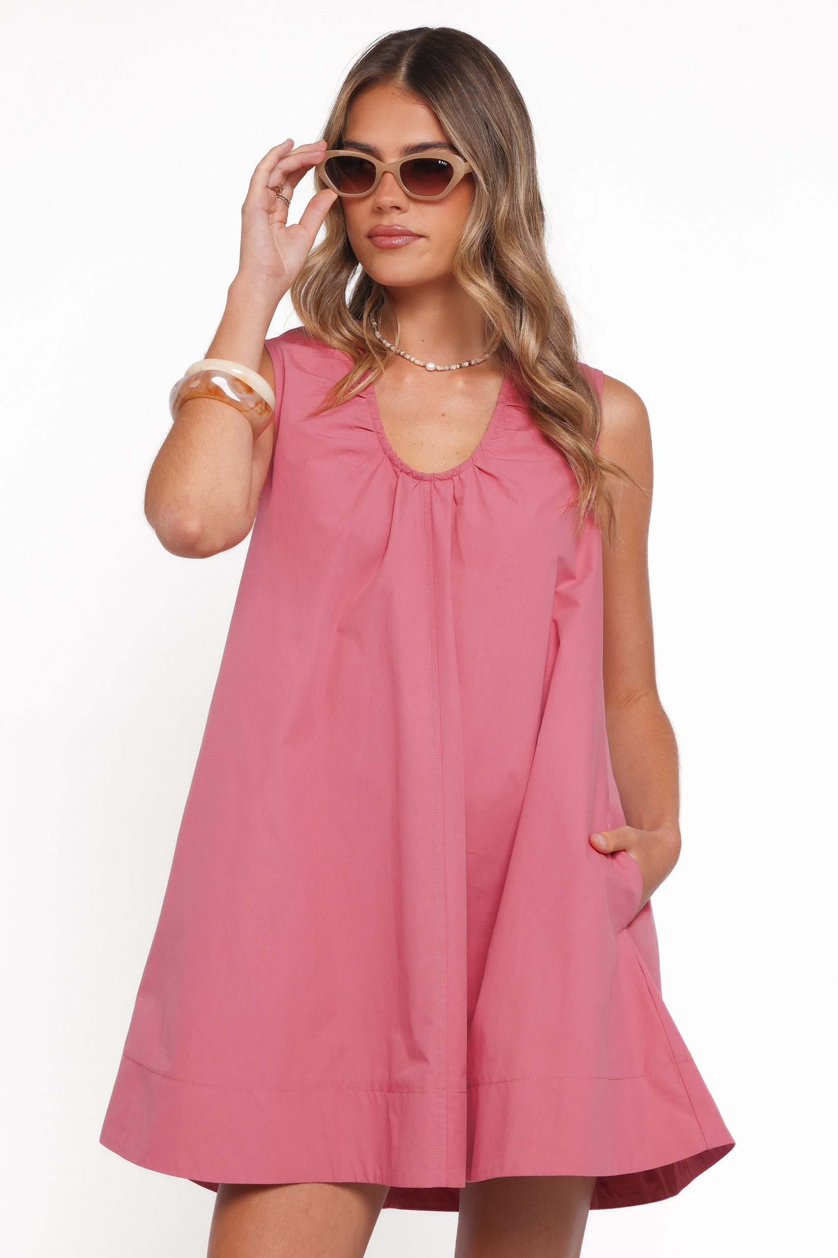 Jorah Mini Dress - Petal Pink - Image 2