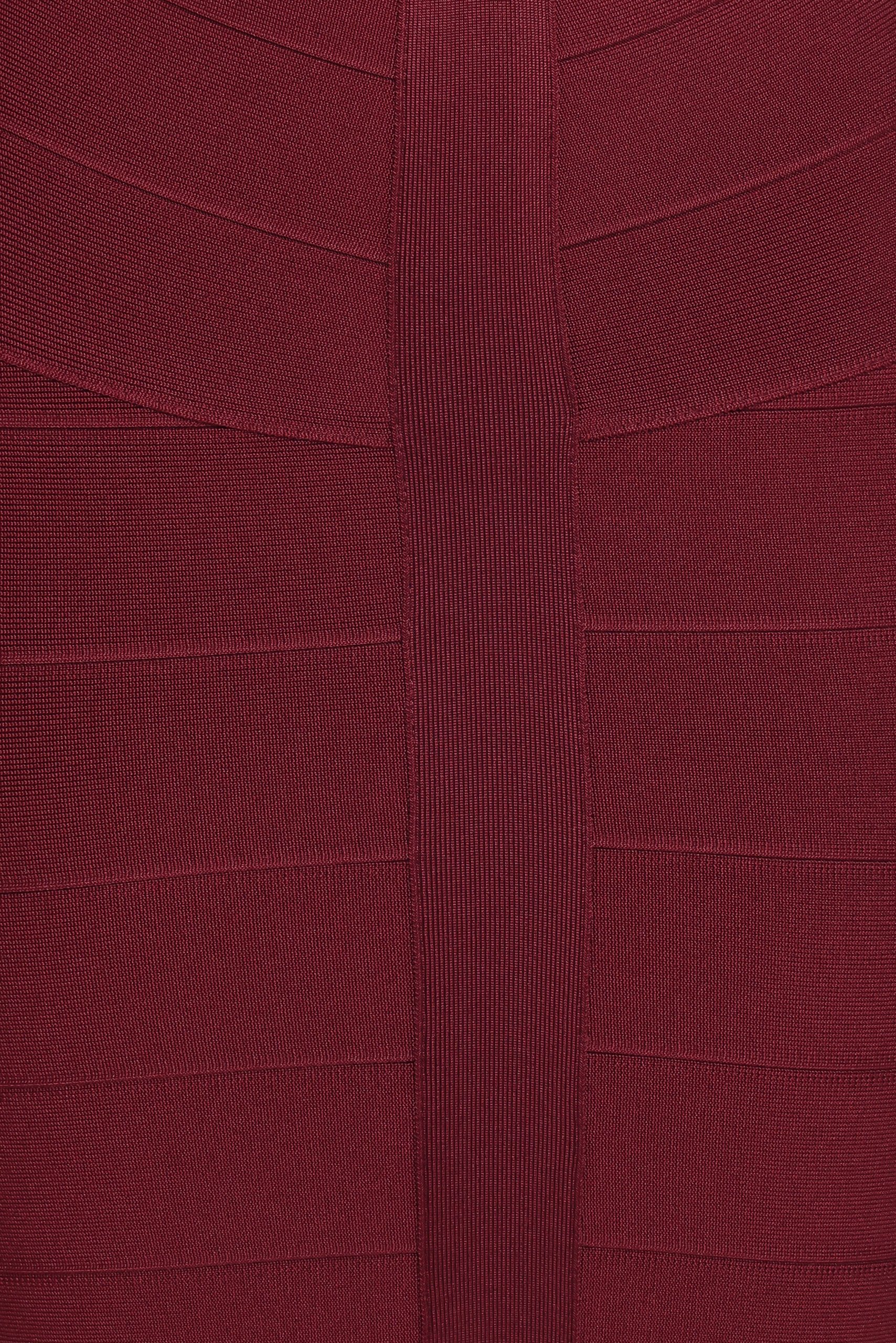 Josiah Midi Dress - Burgundy - Image 6