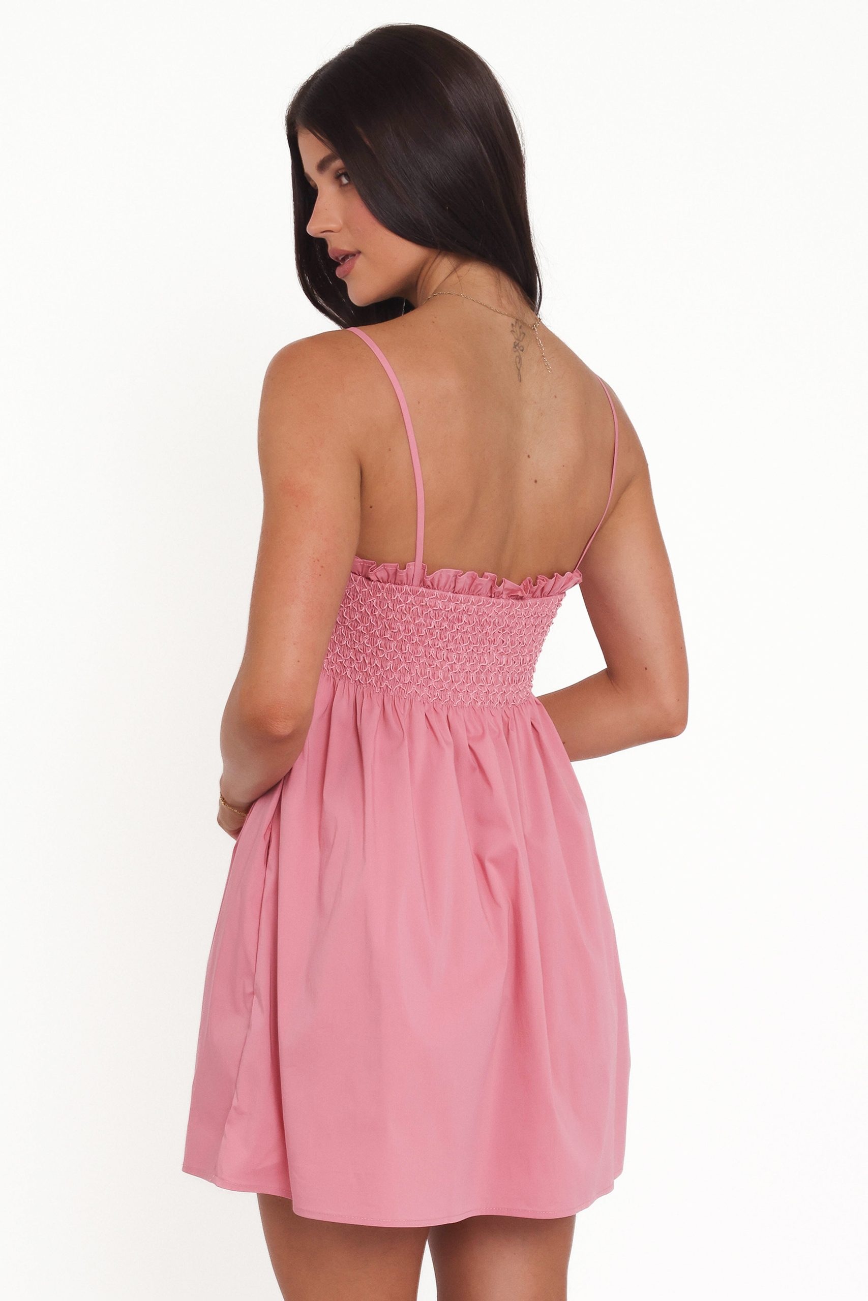 Josie Mini Dress - Pink - Image 4