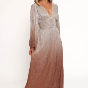Jovie Maxi Dress - Starlight Bronze