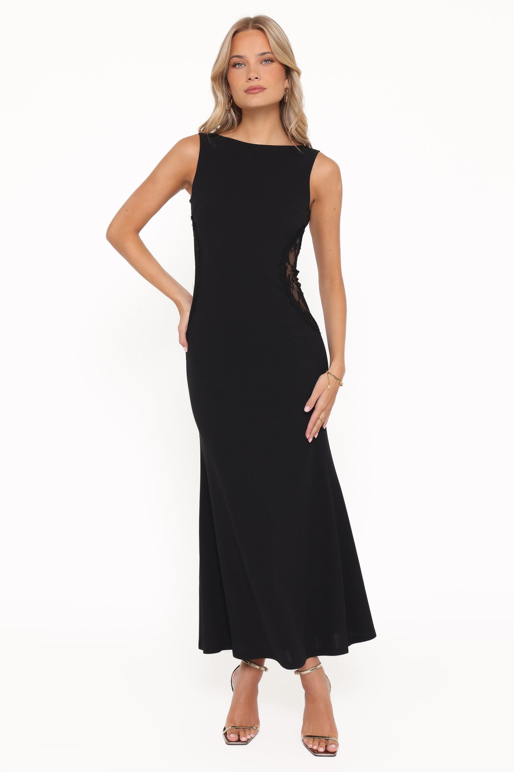 Kadija Maxi Dress - Black - Image 2