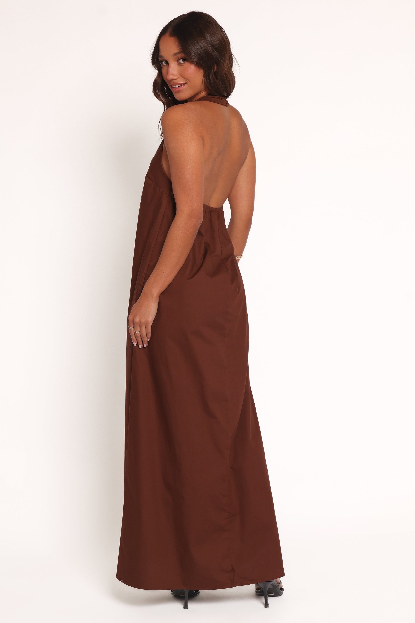 Kaida Maxi Dress - Espresso - Image 4
