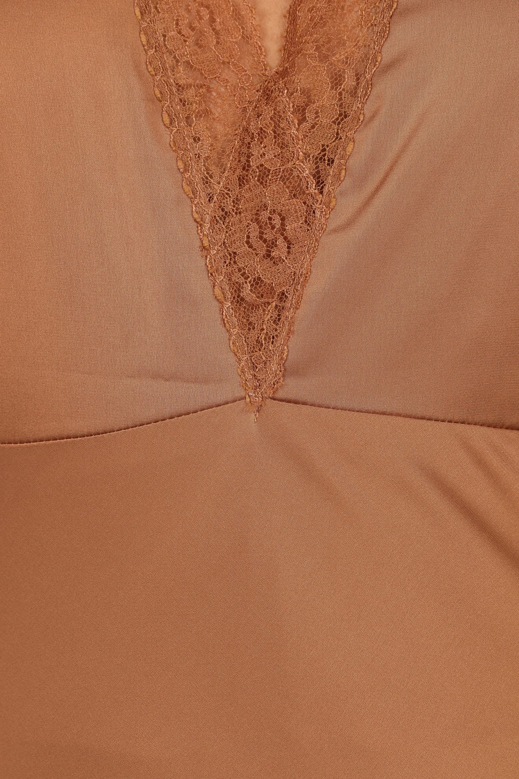 Kalina Halterneck Maxi Dress - Bronze - Image 9